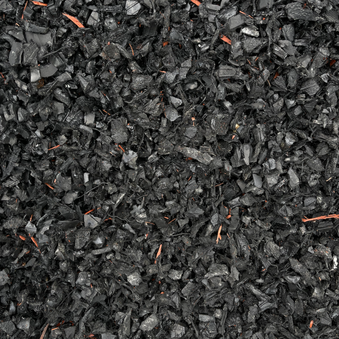 Black Rubber Mulch